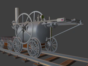 star parowoz 3D Print Model
