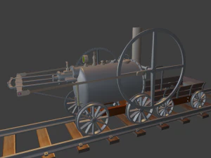 star parowoz 3D Print Model