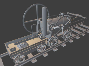 star parowoz 3D Print Model