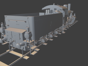 lokomotywa od 2 3D Print Model