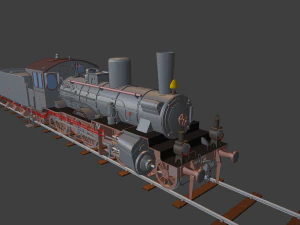 lokomotywa od 2 3D Print Model