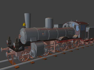 lokomotywa od 2 3D Print Model