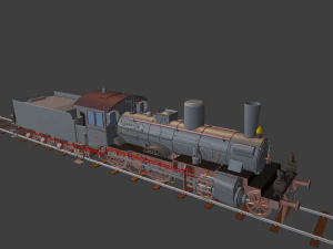 lokomotywa od 2 3D Print Model