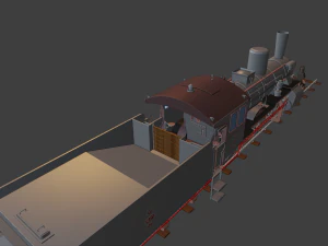 lokomotywa od 2 3D Print Model