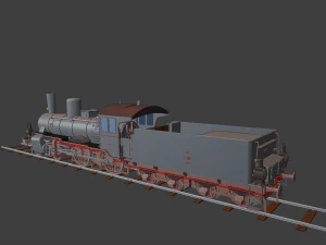 lokomotywa od 2 3D Print Model