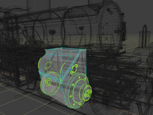 lokomotywa od 2 3D Print Model