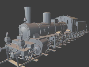 lokomotywa od 2 3D Print Model