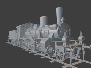 lokomotywa od 2 3D Print Model