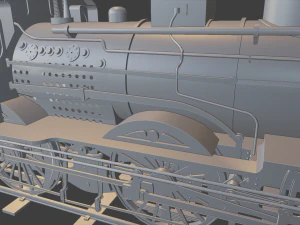 lokomotywa od 2 3D Print Model