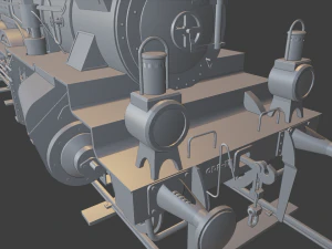 lokomotywa od 2 3D Print Model