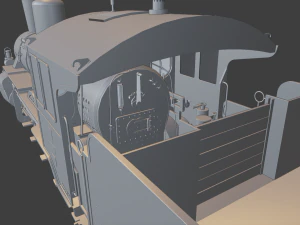 lokomotywa od 2 3D Print Model