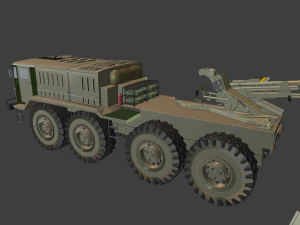 535 tank Model Cetak 3D