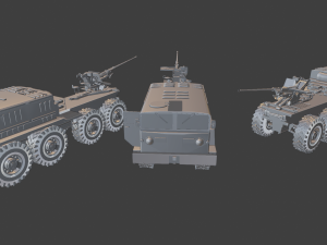 535 tanks 3D-printmodel