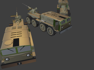 535 tanks 3D-printmodel