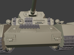 panzer iv 29 04 20 tanks 3D Baskı Modeli