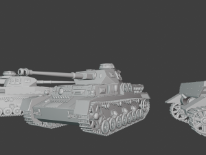 panzer iv 29 04 20 tanks 3D Baskı Modeli