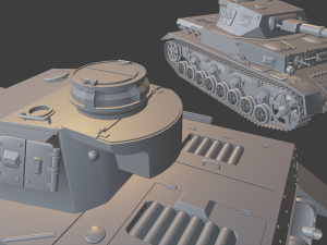 panzer iv 29 04 20 tanks 3D Baskı Modeli