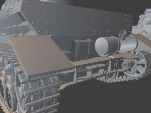 panzer iv 29 04 20 tanks 3D Baskı Modeli
