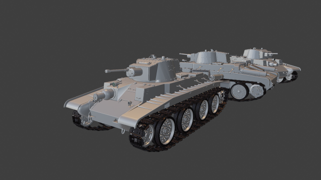 10 tp tanks 3D Print Model .c4d .max .obj .3ds .fbx .stl .blend 