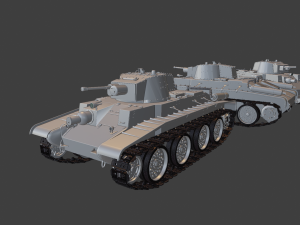10 tp tanks Modèles 3D en vedette