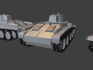 10 tp tanks 3D Print Model