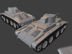 10 tp tanks 3D Print Model