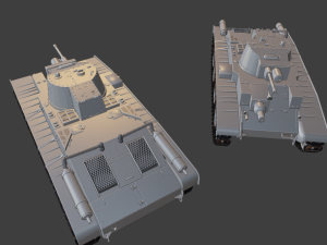 10 tp tanks 3D Print Model
