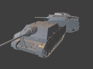 tank panzer iv 70a Model Cetak 3D