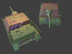 panzer iv 70a tanks 3D Print Model