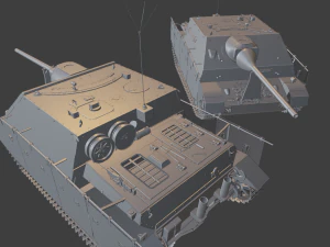 panzer iv 70a tanks 3D Print Model