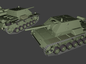 su 76 tanks 3D Print Model