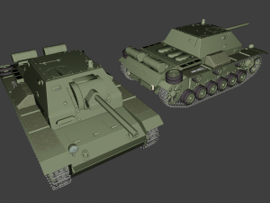 su 76 tanks 3D Print Model