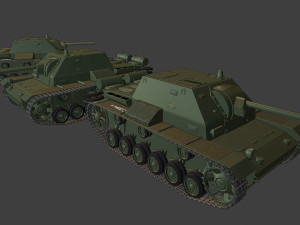 su 76 tanks 3D Print Model