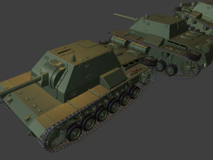 su 76 tanks 3D Print Model