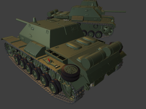 su 76 tanks 3D Print Model
