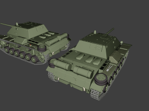 su 76 tanks 3D Print Model