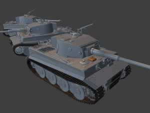 pzkpfw 6 tiger 29 04 20tanks Modelo de Impressão 3D