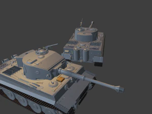 pzkpfw 6 tiger 29 04 20tanks 3D Print Model