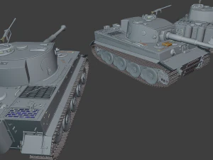 pzkpfw 6 tiger 29 04 20tanks 3D Print Model
