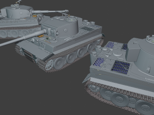 pzkpfw 6 tiger 29 04 20tanks 3D प्रिंट मॉडल