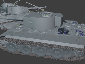 pzkpfw 6 tiger 29 04 20tanks 3D प्रिंट मॉडल
