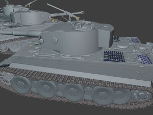 pzkpfw 6 tiger 29 04 20tanks 3D Print Model