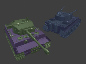 pzkpfw 6 tiger 29 04 20tanks 3D प्रिंट मॉडल
