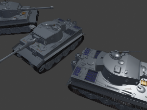 pzkpfw 6 tiger 29 04 20tanks 3D प्रिंट मॉडल