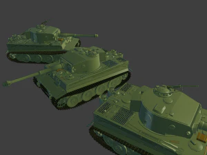 pzkpfw 6 tiger 29 04 20tanks 3D Print Model