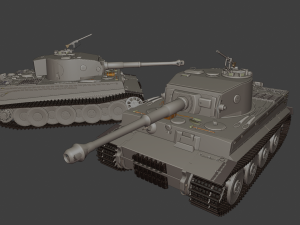 pzkpfw 6 tiger 29 04 20tanks 3D प्रिंट मॉडल