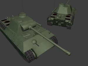 pantera ausf a tanks 3D Print Model