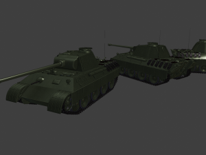 pantera ausf a tanks 3D प्रिंट मॉडल