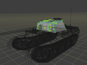 pantera ausf a tanks 3D प्रिंट मॉडल