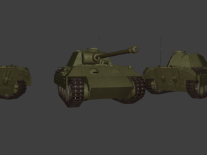 pantera ausf a tanks 3D प्रिंट मॉडल